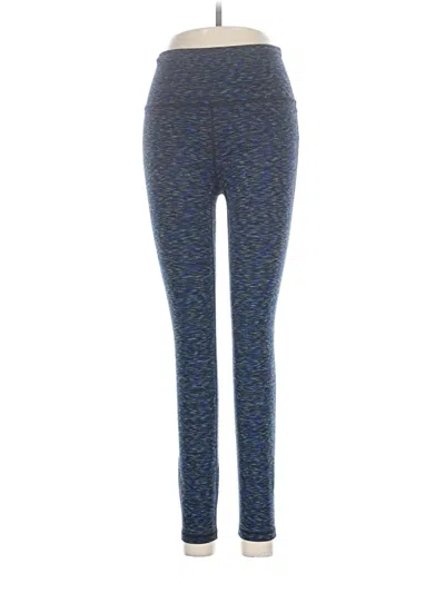 Pre-owned Gap Fit Yoga Pants In Blue