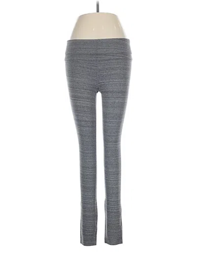 Pre-owned Gap Fit Yoga Pants In Gray