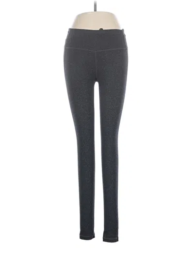 Pre-owned Gap Fit Yoga Pants In Gray