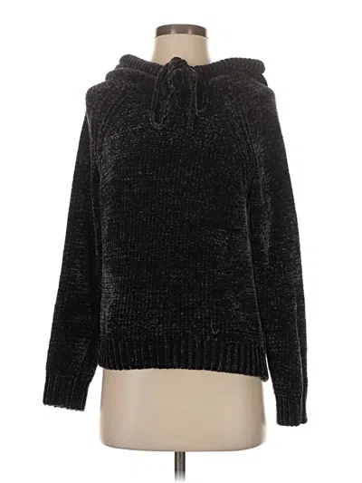 Pre-owned Gap Fleece Jacket In Black