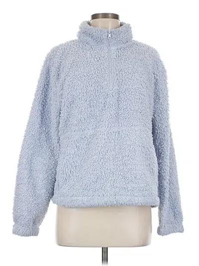 Pre-owned Gap Fleece Jacket In Blue