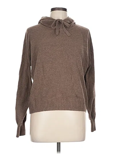 Pre-owned Gap Fleece Jacket In Brown