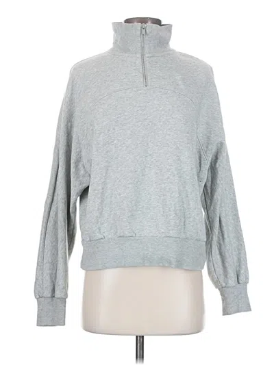 Pre-owned Gap Fleece Jacket In Gray