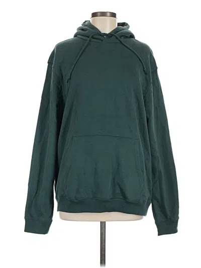 Pre-owned Gap Fleece Jacket In Green
