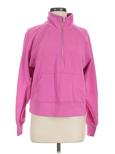 Pre-owned Gap Fleece Jacket In Pink
