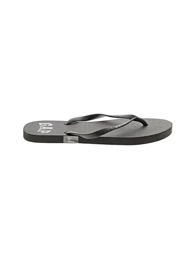 Pre-owned Gap Flip Flops In Gray