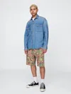 Gap Floral Canvas Shorts In Floral Print