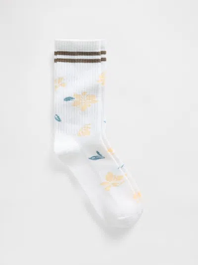 Gap Floral Crew Socks