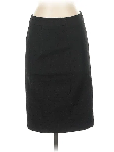 Pre-owned Gap Formal Skirt In Black