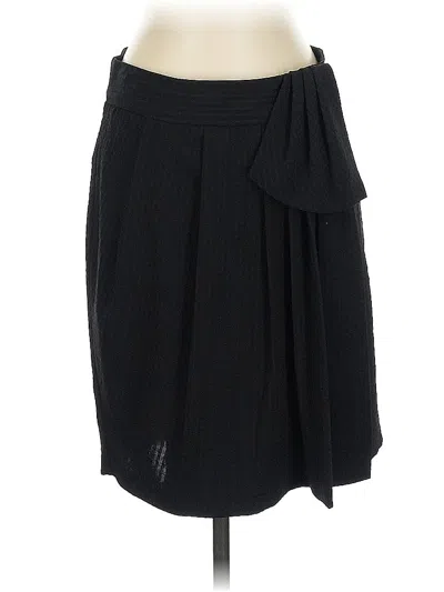 Pre-owned Gap Formal Skirt In Black