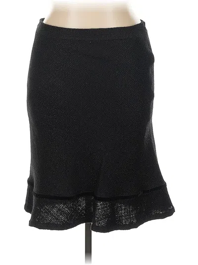 Pre-owned Gap Formal Skirt In Black