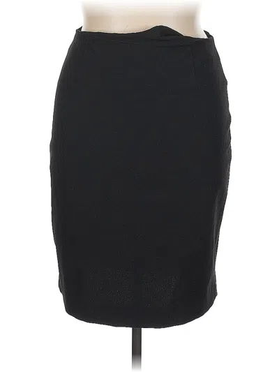Pre-owned Gap Formal Skirt In Black