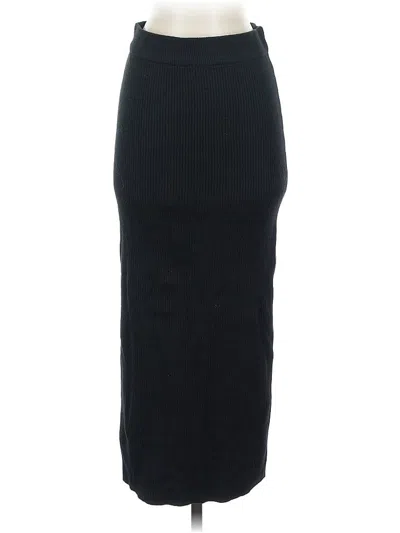 Pre-owned Gap Formal Skirt In Black