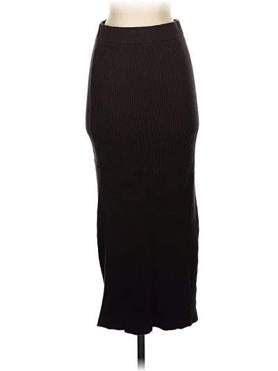 Pre-owned Gap Formal Skirt In Black
