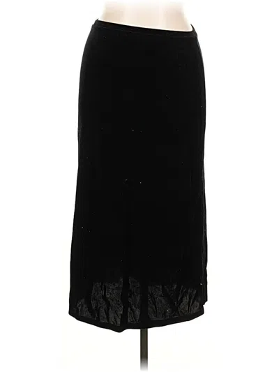 Pre-owned Gap Formal Skirt In Black