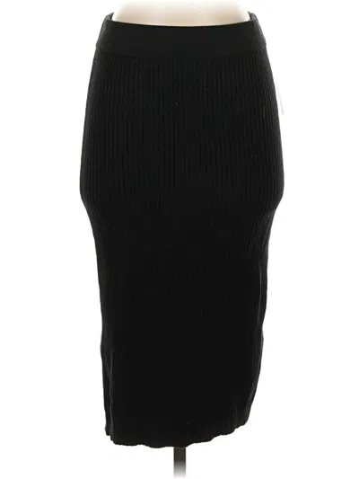 Pre-owned Gap Formal Skirt In Black