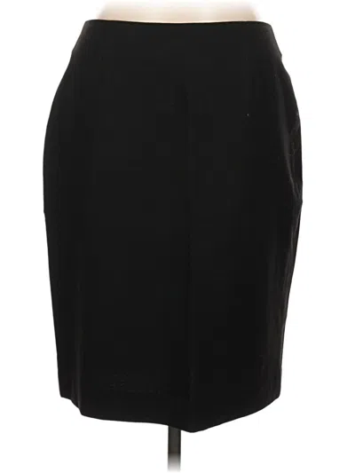 Pre-owned Gap Formal Skirt In Black
