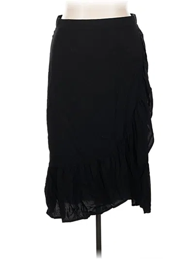 Pre-owned Gap Formal Skirt In Black