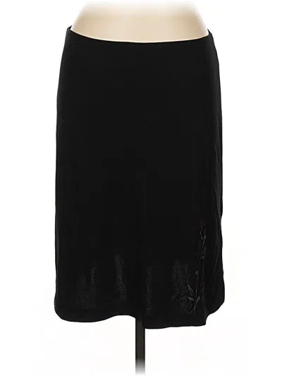 Pre-owned Gap Formal Skirt In Black