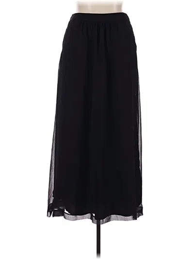 Pre-owned Gap Formal Skirt In Black