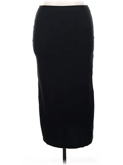 Pre-owned Gap Formal Skirt In Black
