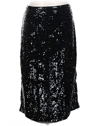 Pre-owned Gap Formal Skirt In Black