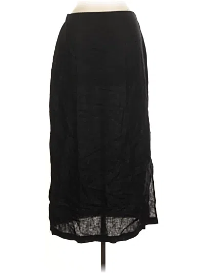 Pre-owned Gap Formal Skirt In Black