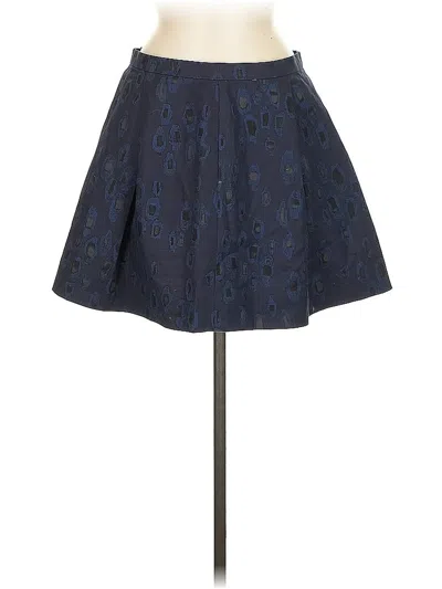 Pre-owned Gap Formal Skirt In Blue