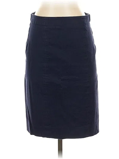 Pre-owned Gap Formal Skirt In Blue