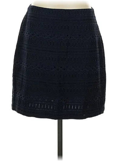 Pre-owned Gap Formal Skirt In Blue