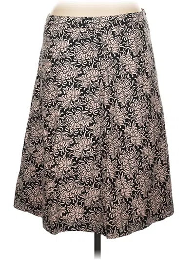 Pre-owned Gap Formal Skirt In Brown