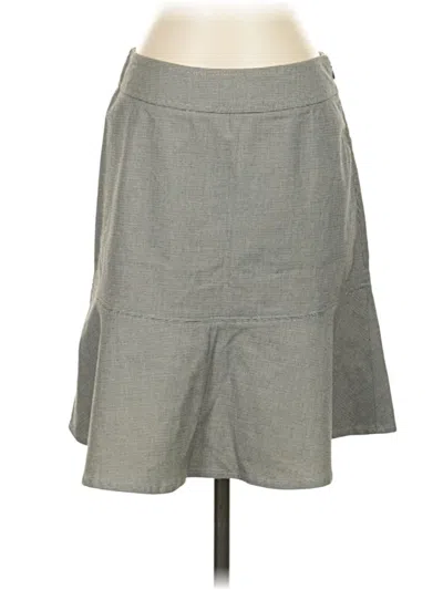 Pre-owned Gap Formal Skirt In Gray