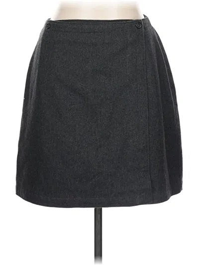 Pre-owned Gap Formal Skirt In Gray