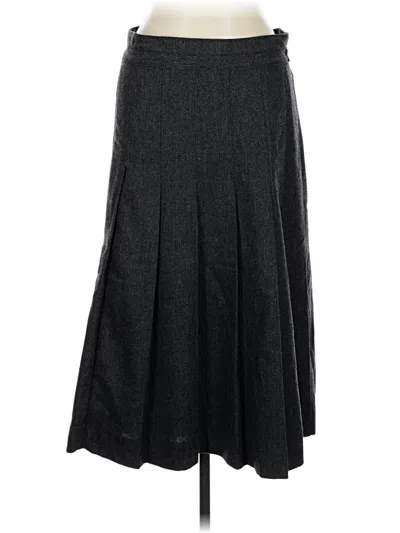 Pre-owned Gap Formal Skirt In Gray