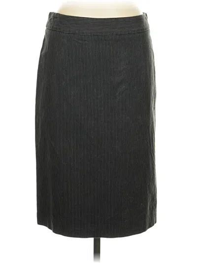 Pre-owned Gap Formal Skirt In Gray