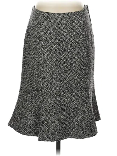 Pre-owned Gap Formal Skirt In Gray