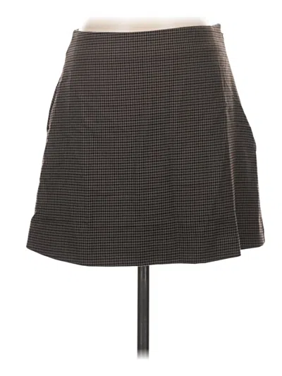 Pre-owned Gap Formal Skirt In Gray