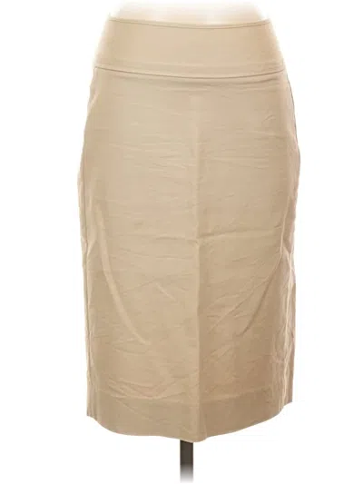 Pre-owned Gap Formal Skirt In Tan