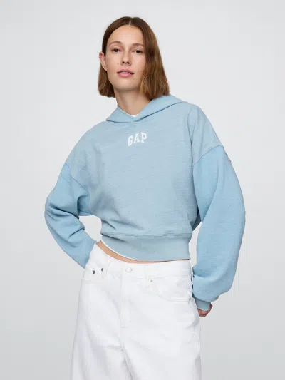 Gap French Terry Americana Cropped Hoodie