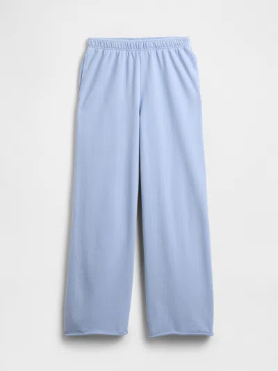 Gap French Terry Classic Sweatpants In Blue