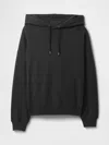 Gap French Terry Oversized Hoodie In Black