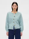 Gap Fuzzy Shaker Stitch Cardigan