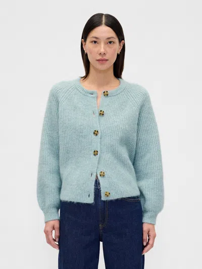 Gap Fuzzy Shaker Stitch Cardigan