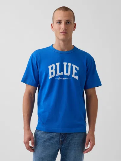 Gap Get Blue Relaxed Logo T-shirt