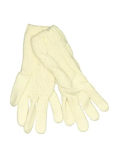 Pre-owned Gap Gloves In Ivory