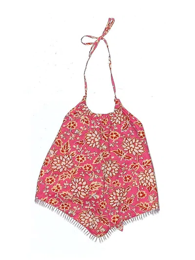 Pre-owned Gap Kids' Halter Top Pink Halter Neckline Tops