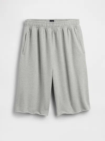 Gap Heavyweight Baggy Sweat Shorts In Gray