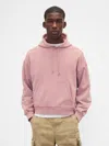 Gap Heavyweight Crop Hoodie In Purple