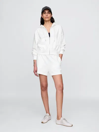 Gap Heavyweight French Terry Classic Sweat Shorts In Off White