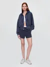 Gap Heavyweight French Terry Classic Sweat Shorts In Tapestry Navy Blue